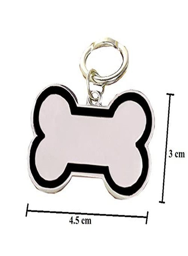 Pups&Pets قلادة على شكل عظمة من Pups&Pets للكلاب/الجراء/القطط الصغيرة/القطط (أسود). - Image 2